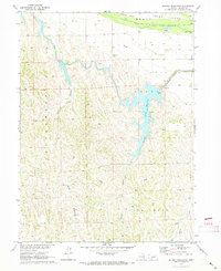 Jeffrey Reservoir 1970 topographic map thumbnail