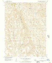 Jeffrey Reservoir SW 1956 topographic map thumbnail
