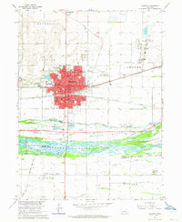 Kearney 1962 topographic map thumbnail
