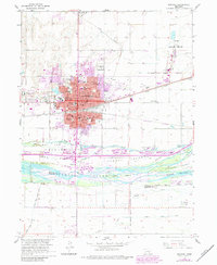 Kearney 1962 topographic map thumbnail