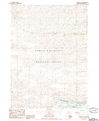 Kennedy NW 1985 topographic map thumbnail