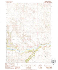 Kilgore SE 1985 topographic map thumbnail