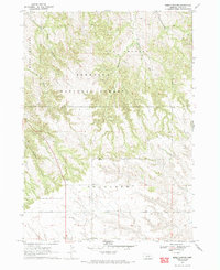Kings Canyon 1970 topographic map thumbnail