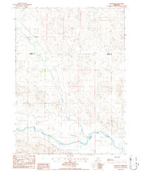 Koshopah 1986 topographic map thumbnail