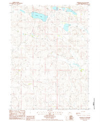 Koshopah NE 1986 topographic map thumbnail