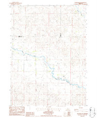 Koshopah SW 1986 topographic map thumbnail