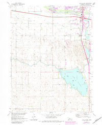 Lake Maloney 1970 topographic map thumbnail
