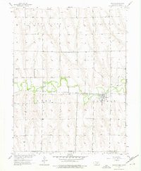Lebanon 1957 topographic map thumbnail
