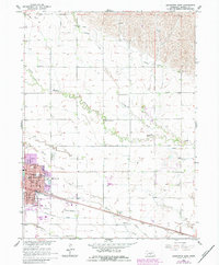 Lexington East 1962 topographic map thumbnail