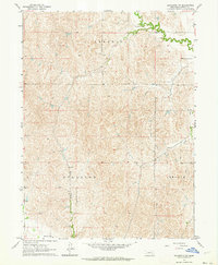 Lexington NW 1962 topographic map thumbnail
