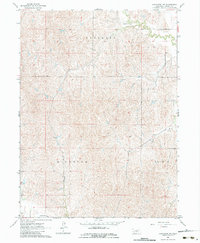Lexington NW 1962 topographic map thumbnail