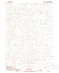 Lightning Valley 1985 topographic map thumbnail