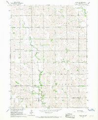 Lindsay SW 1966 topographic map thumbnail