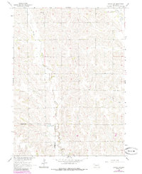 Lindsay SW 1966 topographic map thumbnail