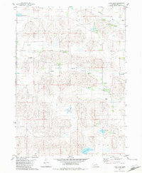 Linke Lake 1982 topographic map thumbnail