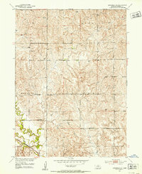 Litchfield NE 1951 topographic map thumbnail