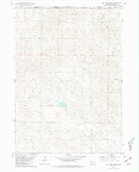 Lone Tree Ranch 1980 topographic map thumbnail