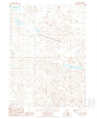 Long Lake 1985 topographic map thumbnail