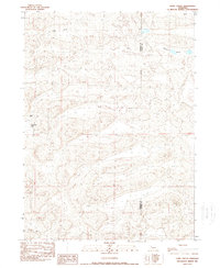 Lowe Valley 1989 topographic map thumbnail