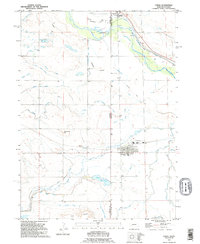 Lyman 1990 topographic map thumbnail
