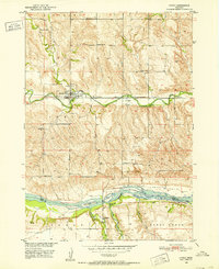 Lynch 1950 topographic map thumbnail