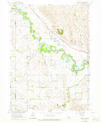 Madison NE 1963 topographic map thumbnail