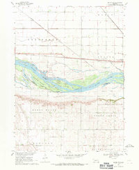 Malmo NW 1968 topographic map thumbnail