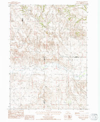 Marsland NW 1983 topographic map thumbnail