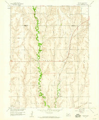 Mascot 1958 topographic map thumbnail