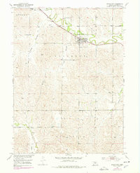 Mason City 1951 topographic map thumbnail