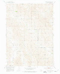 Mason City NW 1951 topographic map thumbnail