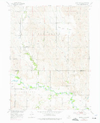 Mason City SE 1951 topographic map thumbnail