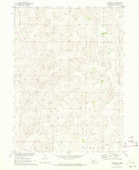 Maxwell NE 1970 topographic map thumbnail