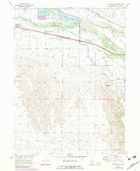 Maxwell SW 1970 topographic map thumbnail