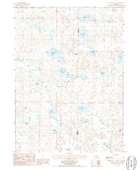 McCarthy Lake 1986 topographic map thumbnail