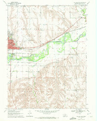 McCook East 1970 topographic map thumbnail