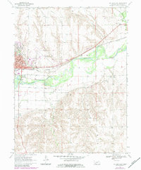 McCook East 1970 topographic map thumbnail
