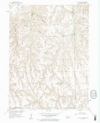 McCook SW 1957 topographic map thumbnail