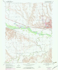McCook West 1970 topographic map thumbnail