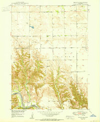 Meadville 1950 topographic map thumbnail