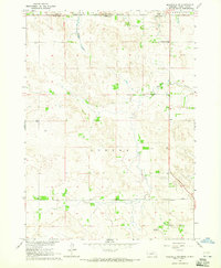 Meadville NE 1964 topographic map thumbnail