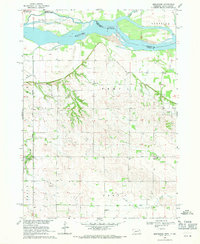 Menominee 1968 topographic map thumbnail