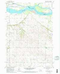 Menominee 1968 topographic map thumbnail