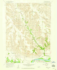 Merchiston 1958 topographic map thumbnail