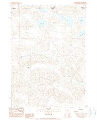 Merriman NE 1990 topographic map thumbnail