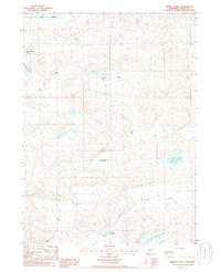 Middle Valley 1985 topographic map thumbnail