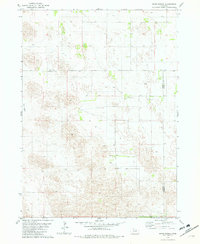 Miles Ranch 1981 topographic map thumbnail