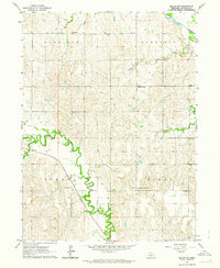 Miller NE 1962 topographic map thumbnail