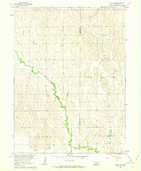 Miller SW 1961 topographic map thumbnail
