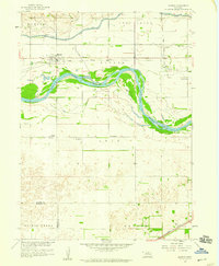 Monroe 1958 topographic map thumbnail